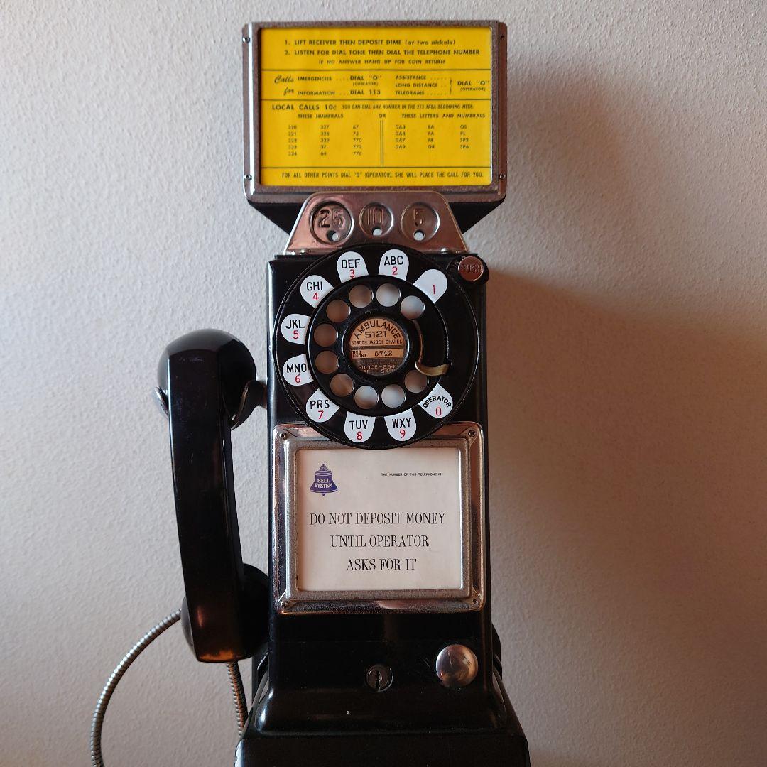 US公衆電話 us payphone ガレージ世田谷ベース