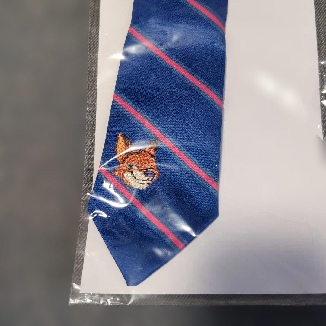 未使用　ディズニーリゾート　ニック　ネクタイ　ズートピア