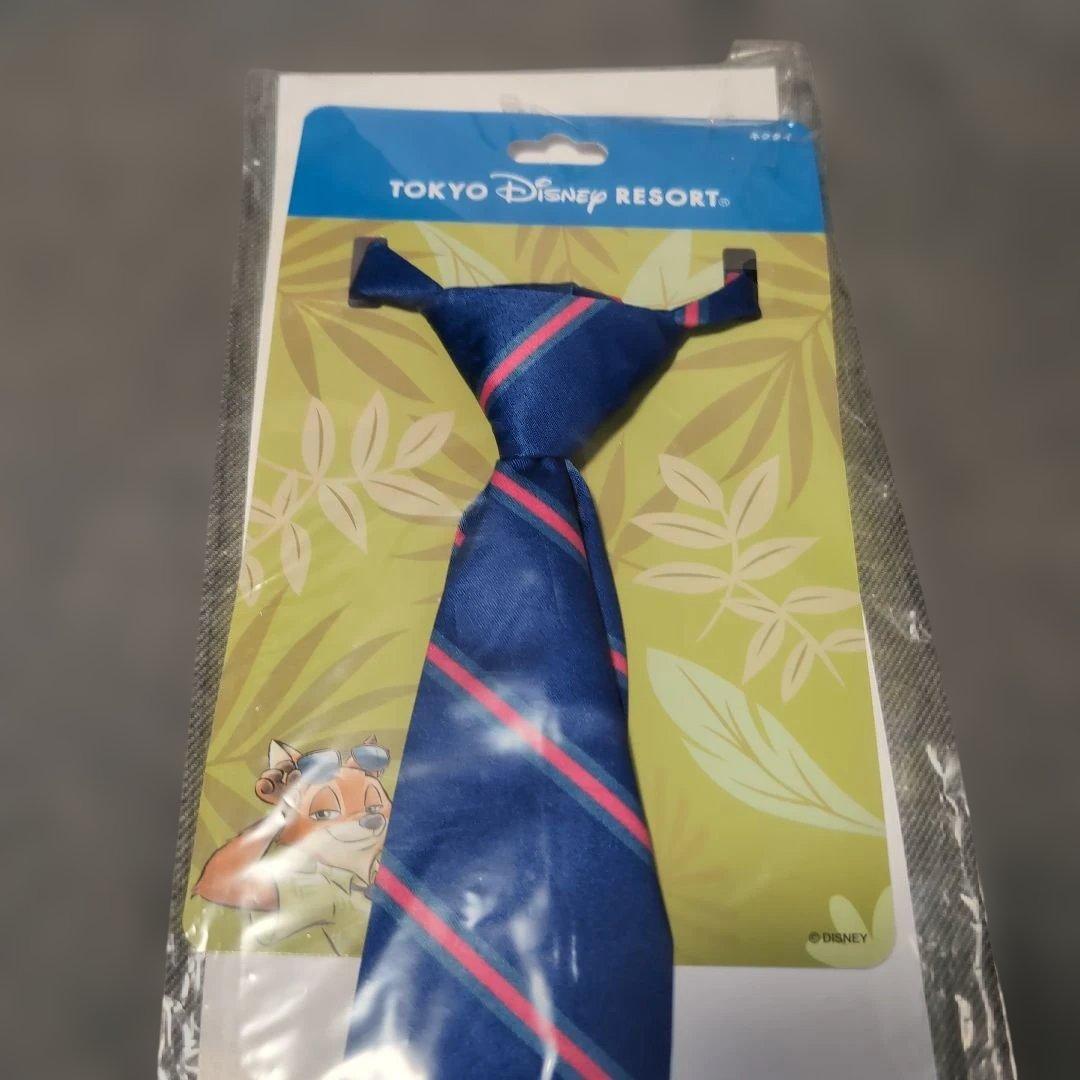 未使用　ディズニーリゾート　ニック　ネクタイ　ズートピア