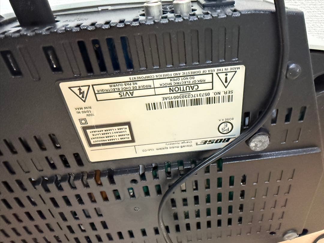 ラジオ・コンポ BOSE Wave Music System III