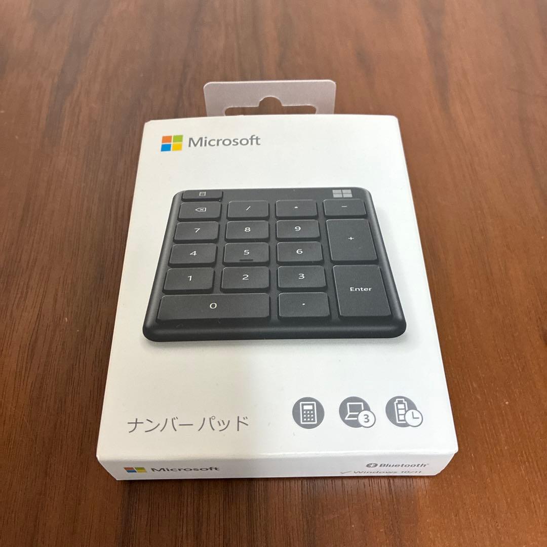 【美品】Microsoft ナンバーパッド テンキーBluetooth