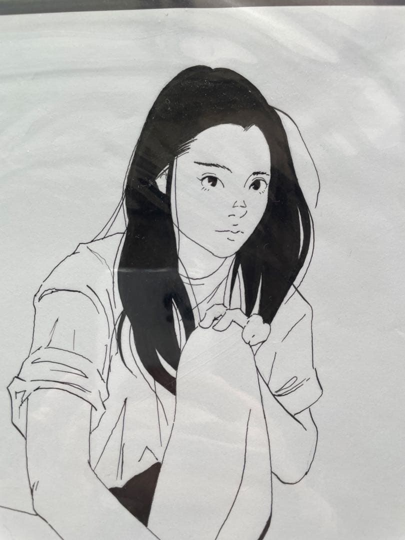 COLOR GIRL 古塔つみ　アート　原画