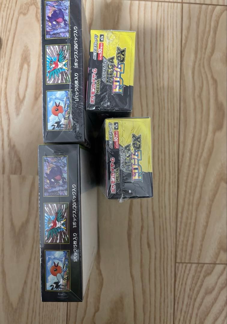 ムニキスゼロ 2箱　MEGAドリームex 2箱シュリンク付きまとめ売り