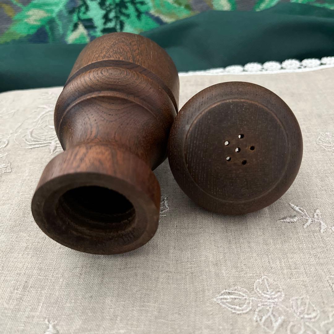 新品　NISSEN デンマーク製ペッパーミル　木製 3点セット