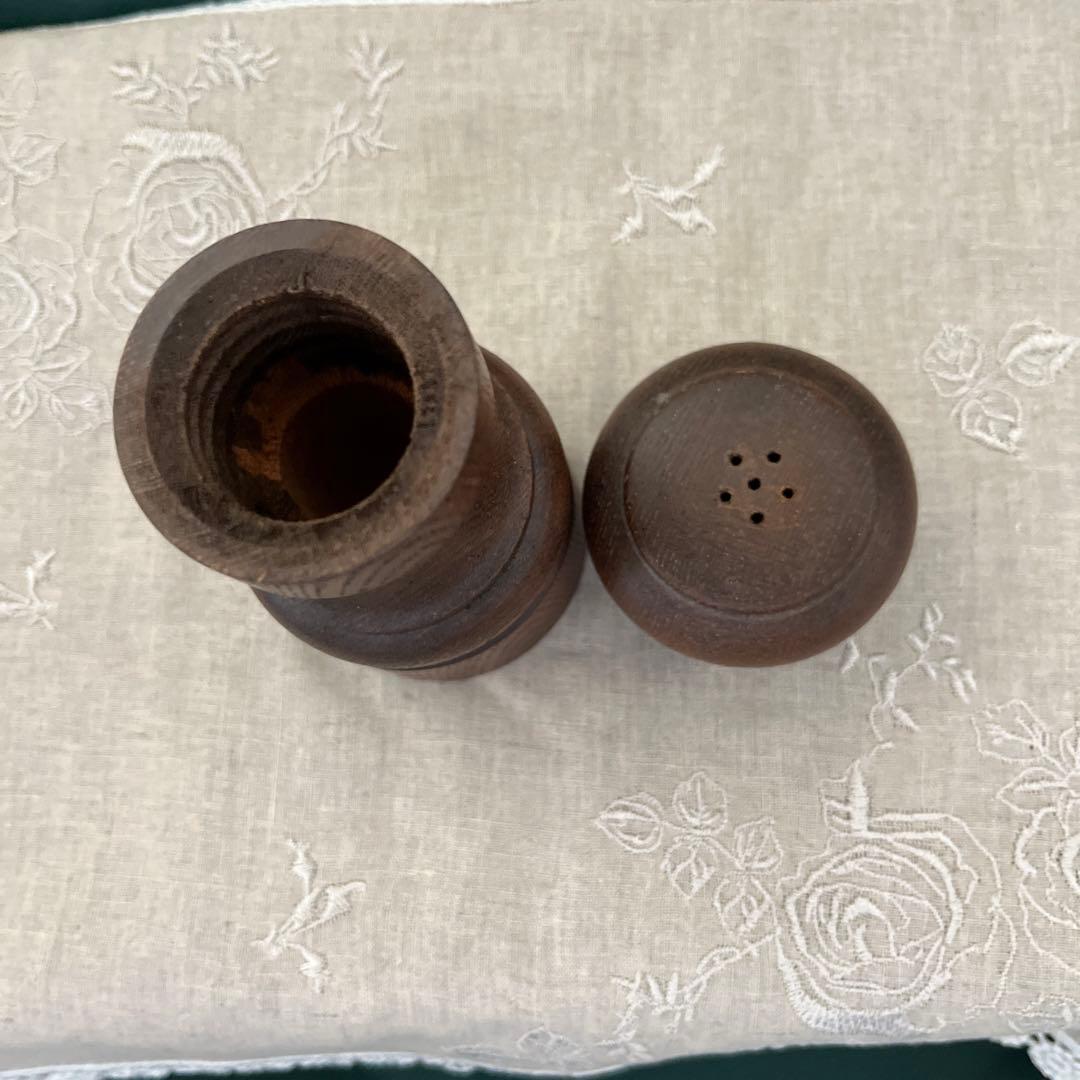 新品　NISSEN デンマーク製ペッパーミル　木製 3点セット