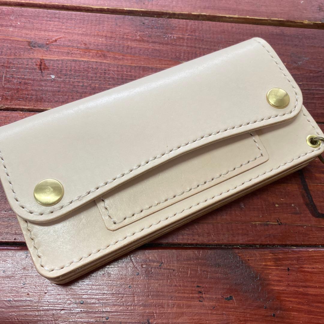 トラッカーウォレット生成りタンロー