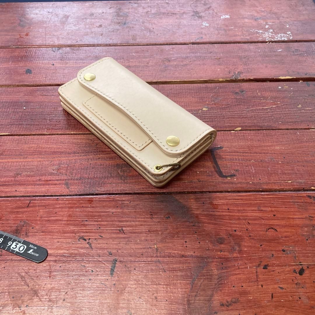 トラッカーウォレット生成りタンロー