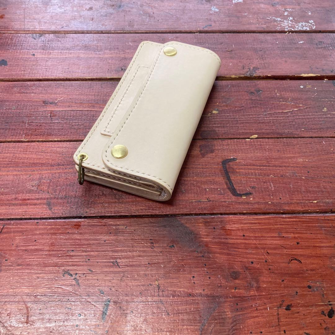 トラッカーウォレット生成りタンロー