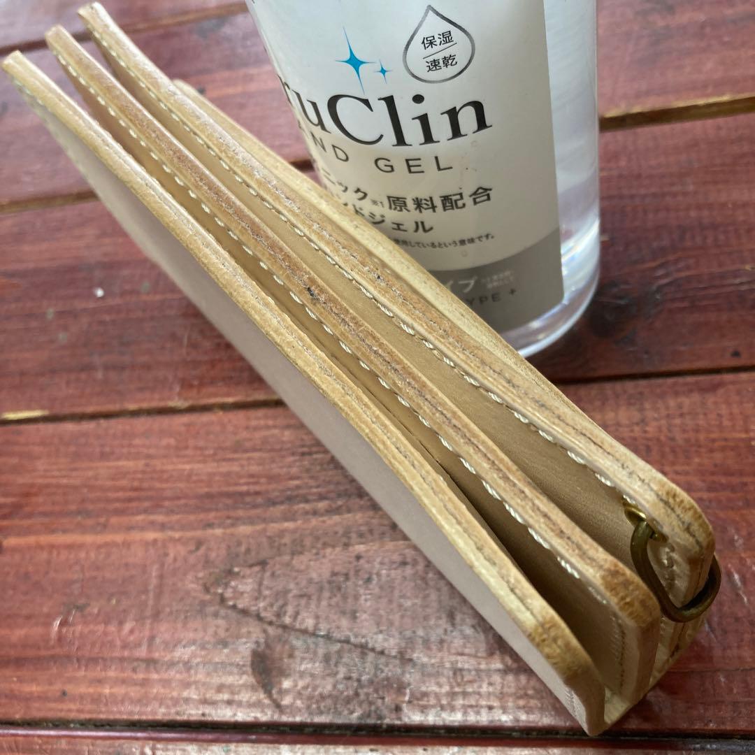 トラッカーウォレット生成りタンロー