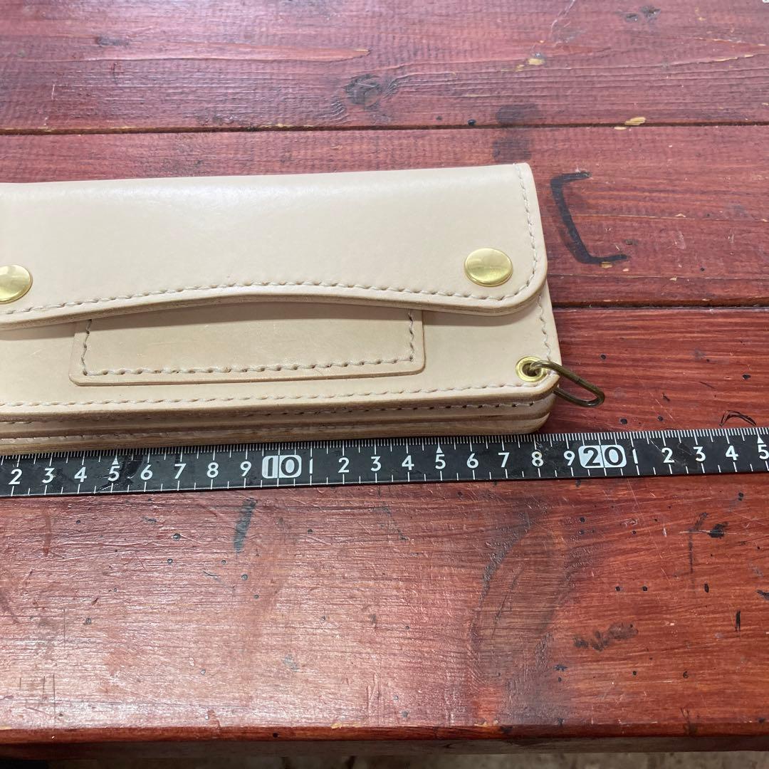 トラッカーウォレット生成りタンロー