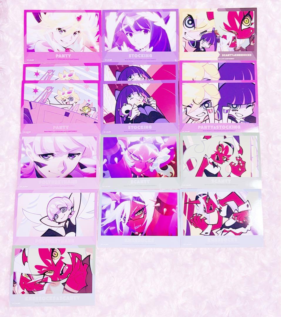 パンティ＆ストッキング TRIGGER 直筆サイン 缶バッジ 100種 アクスタ