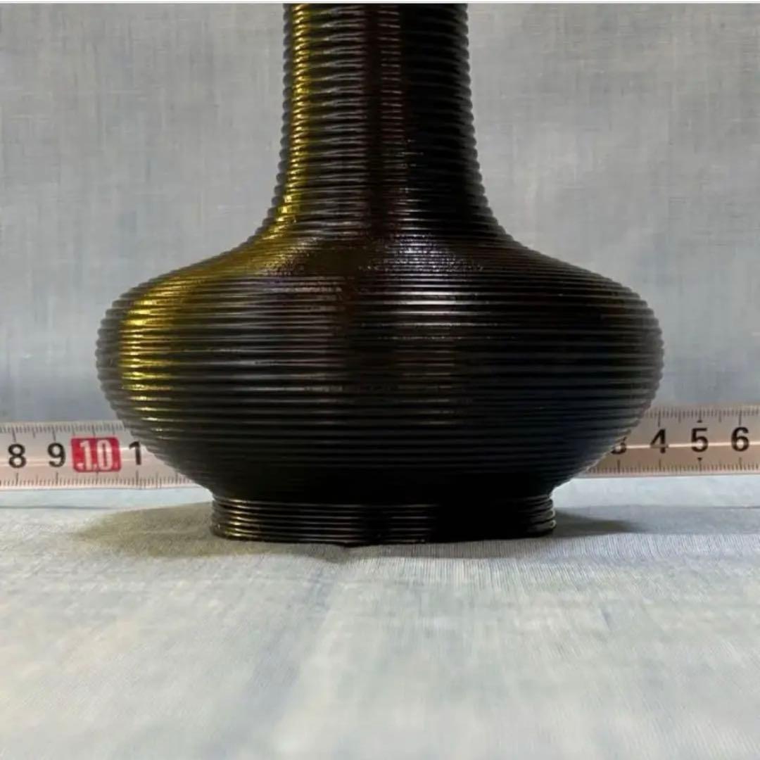 S77 『象彦　九代西村彦兵衛　花器　京漆器』