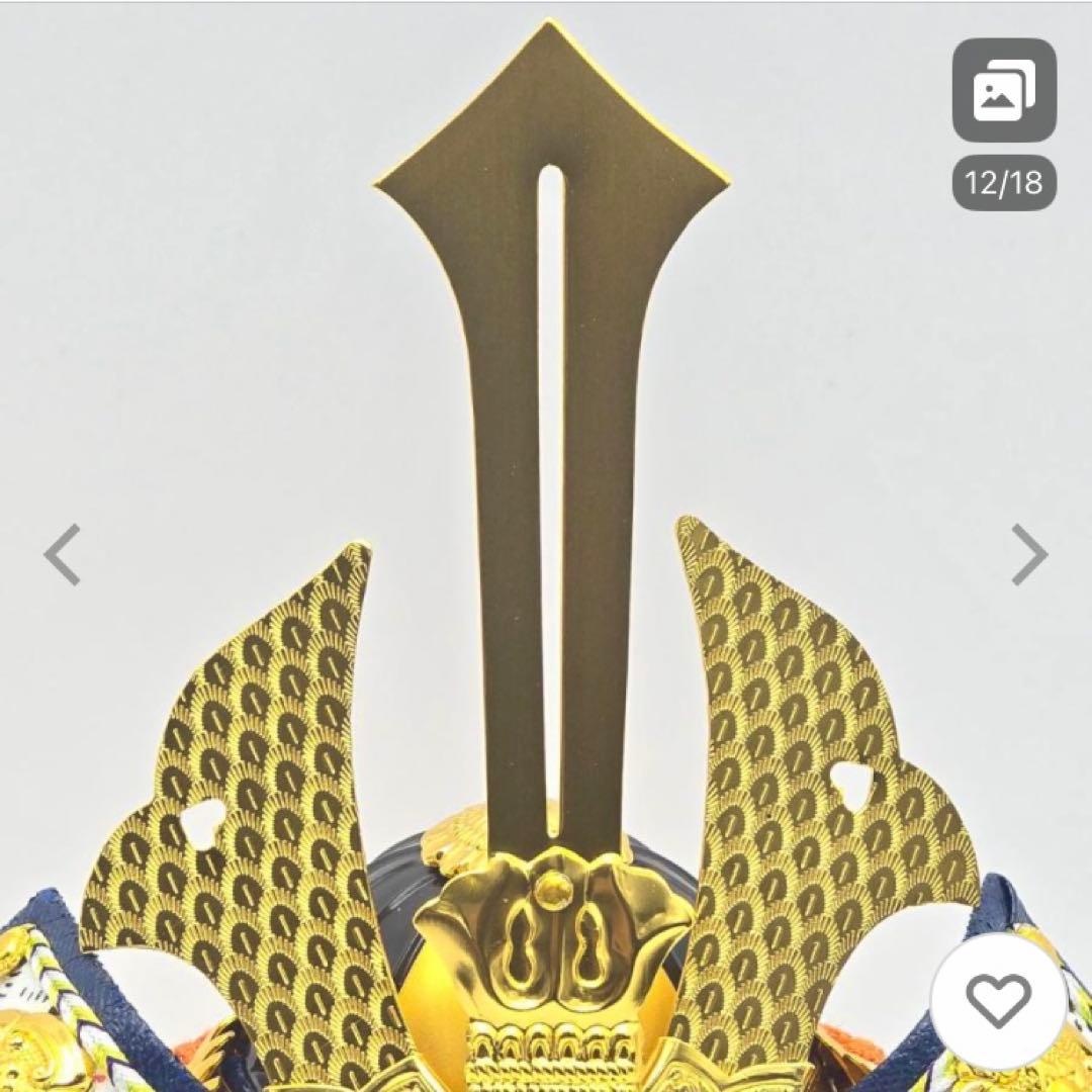 【58%OFF】吉徳 五月人形 豆正成公兜 未使用保管品