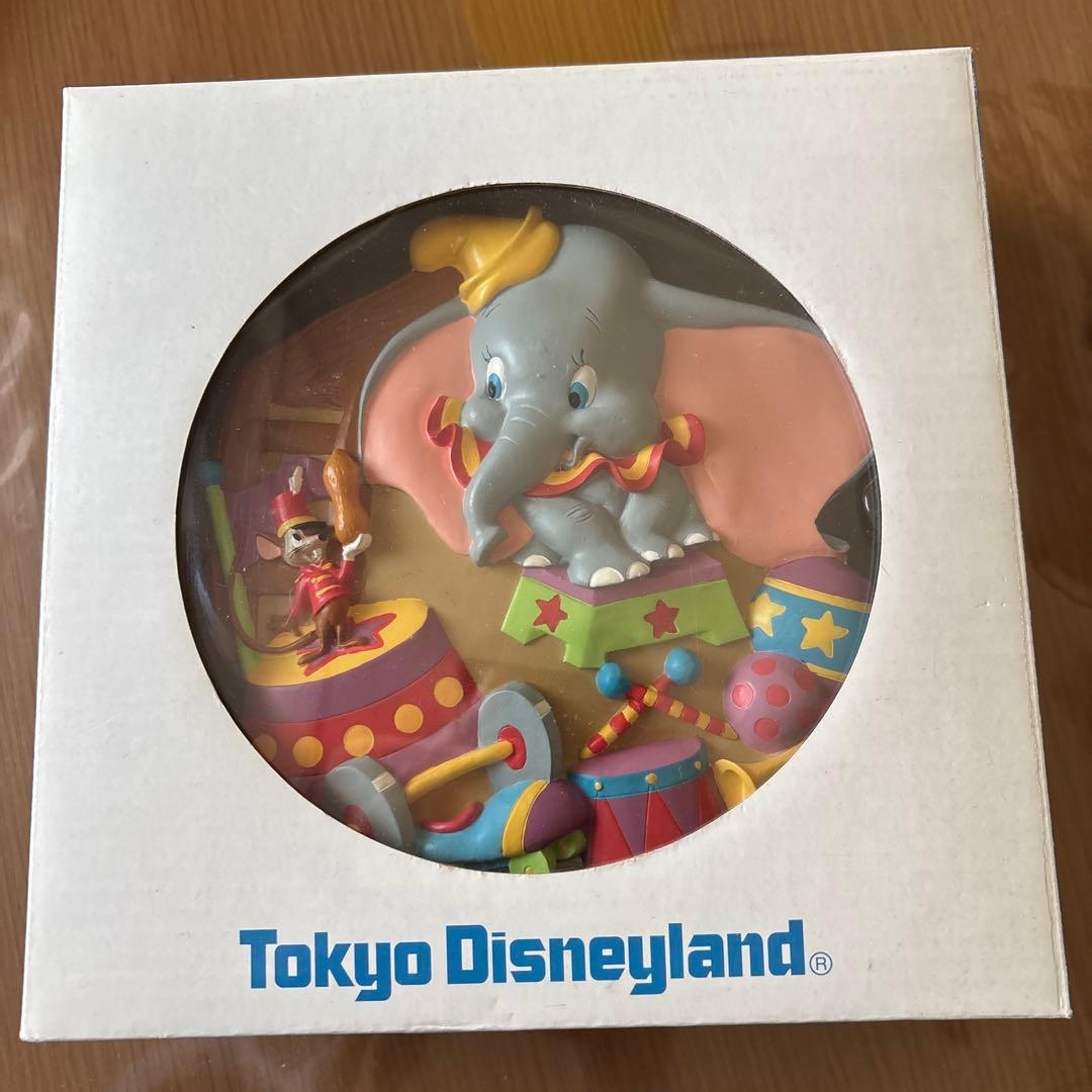 希少・レトロ　ディズニー ダンボ＆ティモシー 立体 オブジェ フィギュア