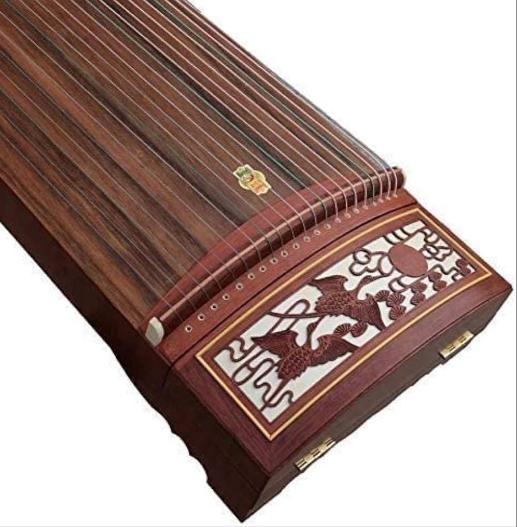 敦煌古筝 21弦 双鹤朝阳