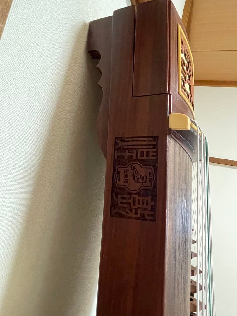 敦煌古筝 21弦 双鹤朝阳