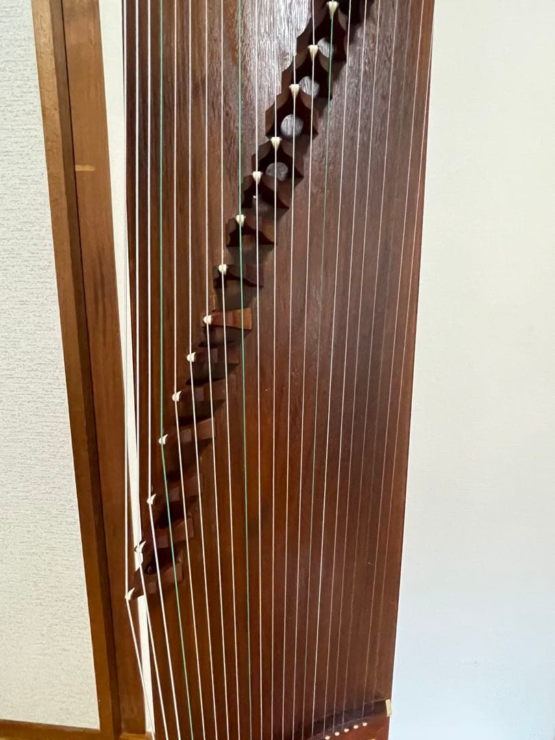 敦煌古筝 21弦 双鹤朝阳