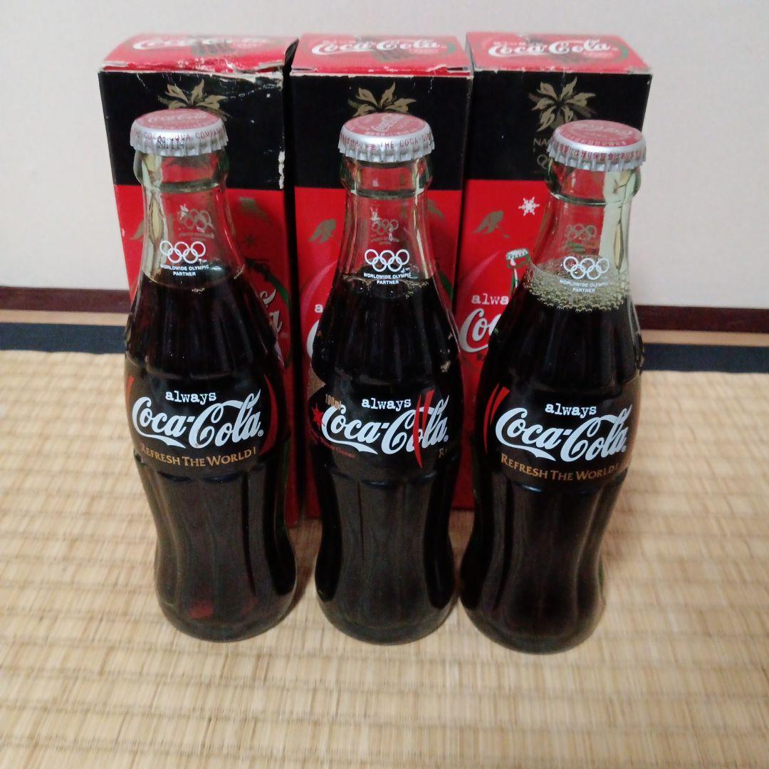 コカ・コーラ瓶3本　オリンピック　非売品