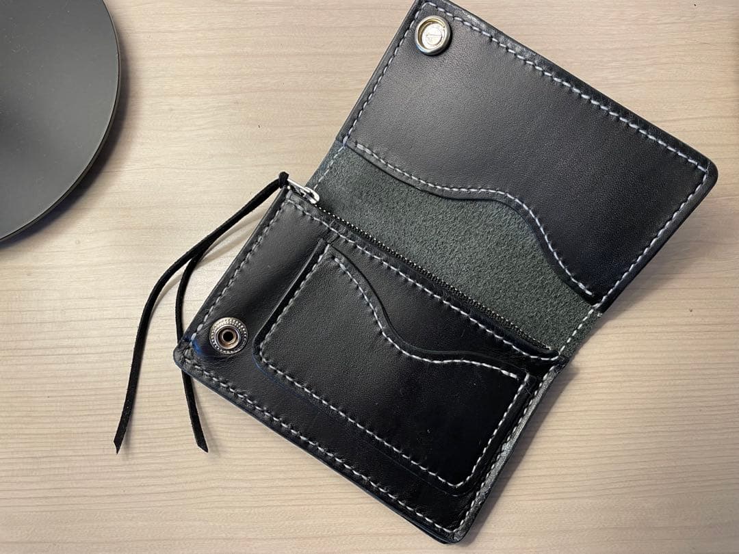 ミドルトラッカーウォレット【ブラック】