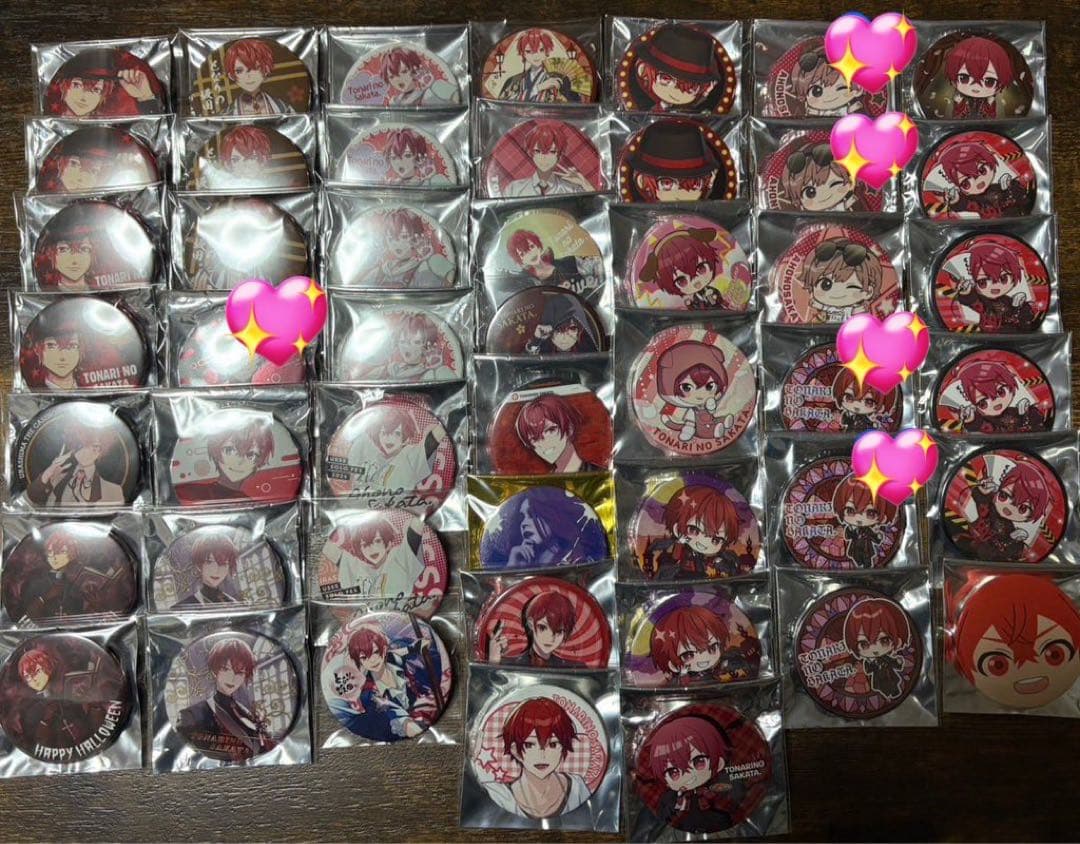 浦島坂田船 うらたぬき 志麻 坂田 センラ 缶バッジ 缶バ