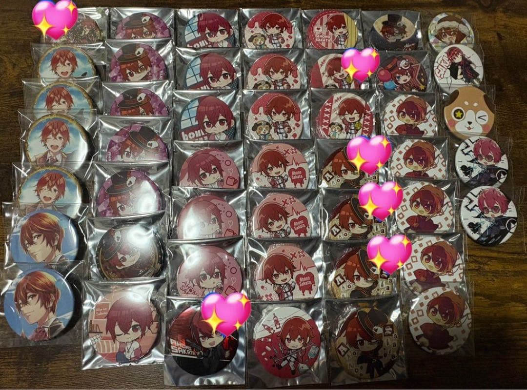 浦島坂田船 うらたぬき 志麻 坂田 センラ 缶バッジ 缶バ