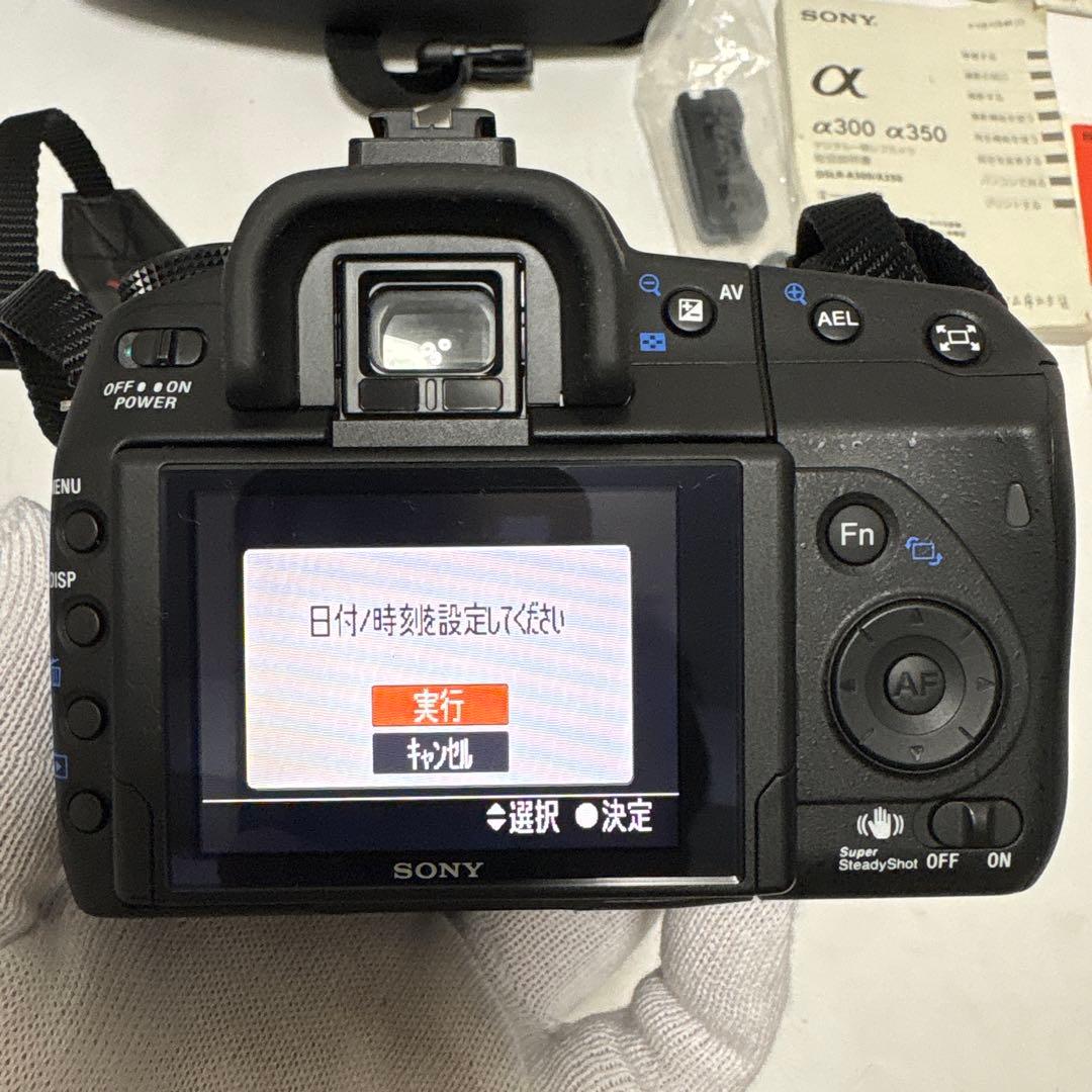 む*ン様 【美品】SONY α300 DSLR-A300 デジタル一眼レフ
