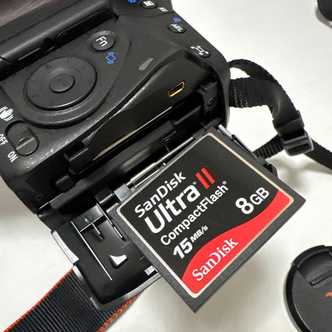 む*ン様 【美品】SONY α300 DSLR-A300 デジタル一眼レフ