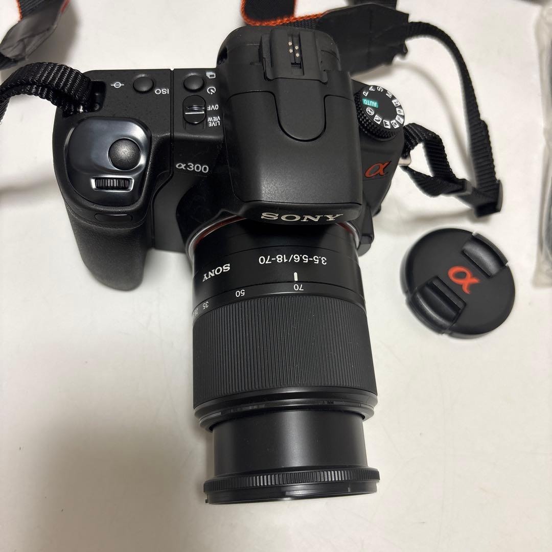 む*ン様 【美品】SONY α300 DSLR-A300 デジタル一眼レフ