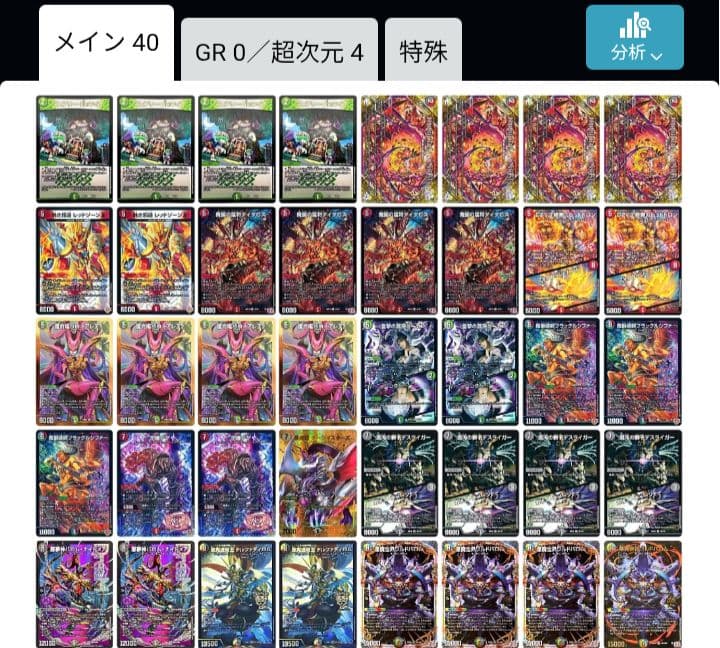 デュエル・マスターズまとめ売り2000枚以上+3デッキ（キャラクタースリーブ付）