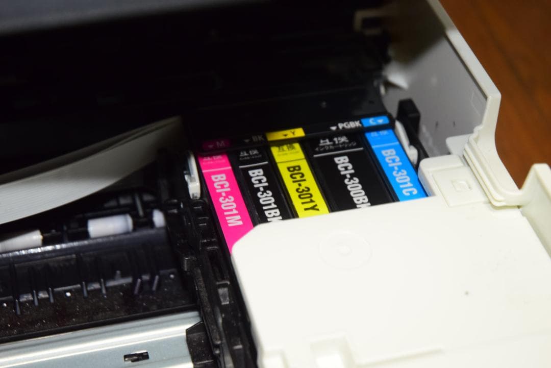 印刷枚数少！ Canon インクジェット複合機 TS7530 印刷テストOK