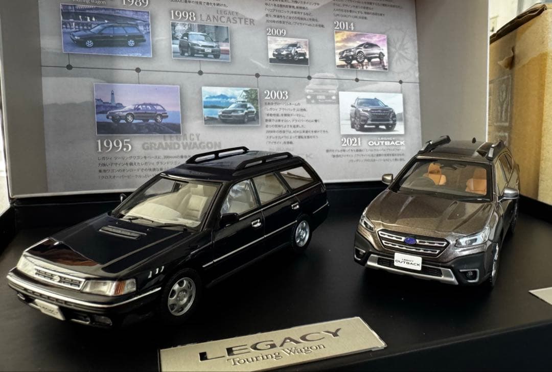 レガシィ アウトバック　SUBARUオリジナルダイキャストミニカー