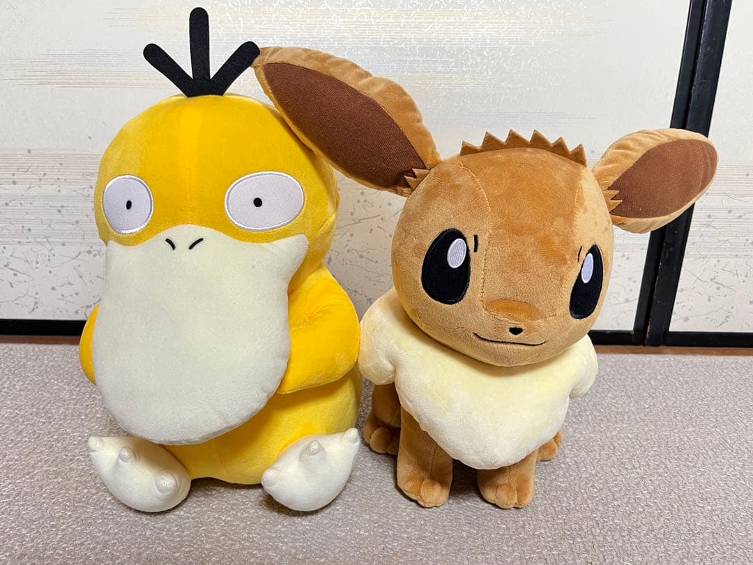 ポケモン ぬいぐるみ まとめ イーブイ コダック ワニノコ テラパゴス ルカリオ