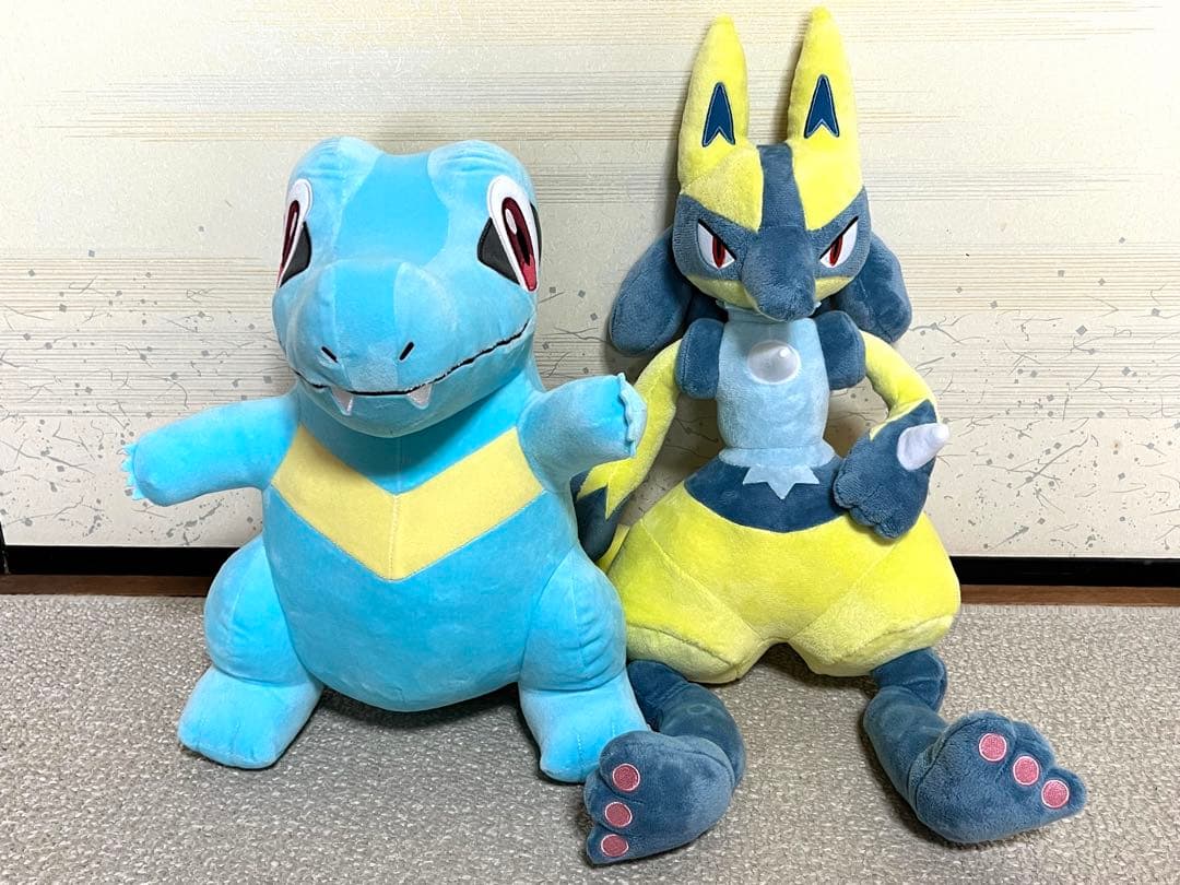 ポケモン ぬいぐるみ まとめ イーブイ コダック ワニノコ テラパゴス ルカリオ