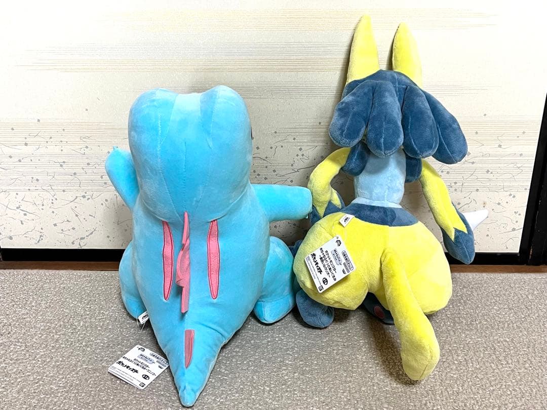 ポケモン ぬいぐるみ まとめ イーブイ コダック ワニノコ テラパゴス ルカリオ