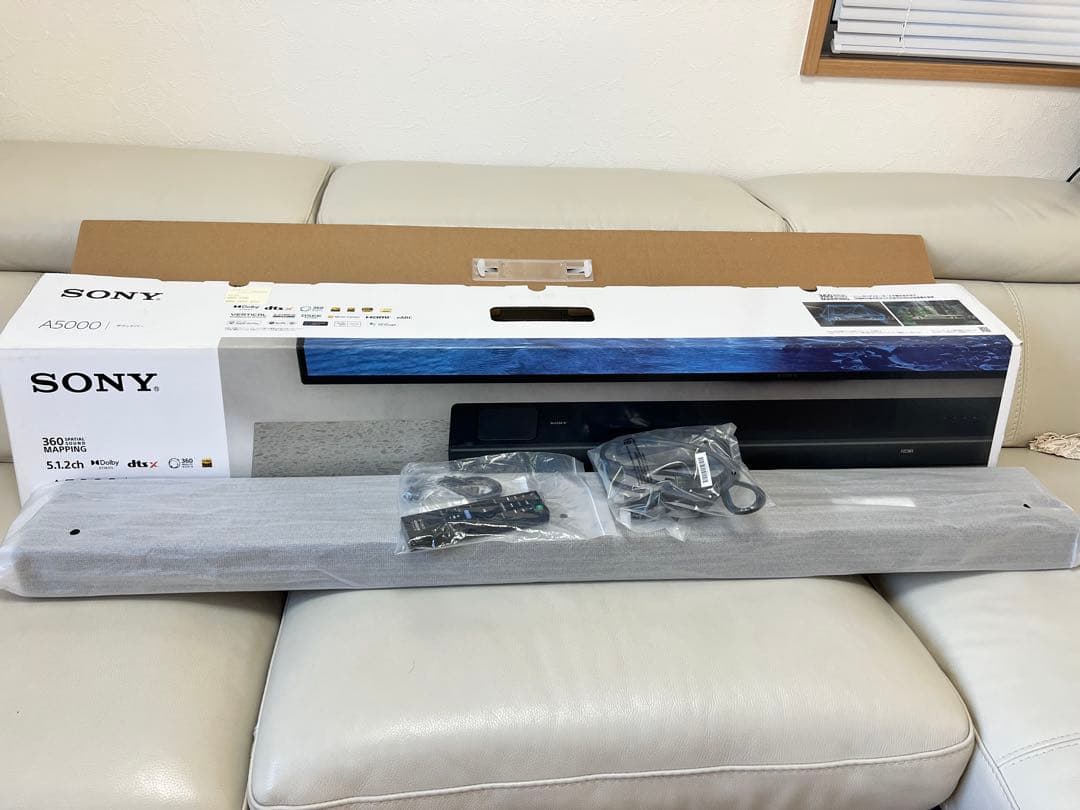 美品！SONY HT-A5000 5.1.2ch サウンドバー