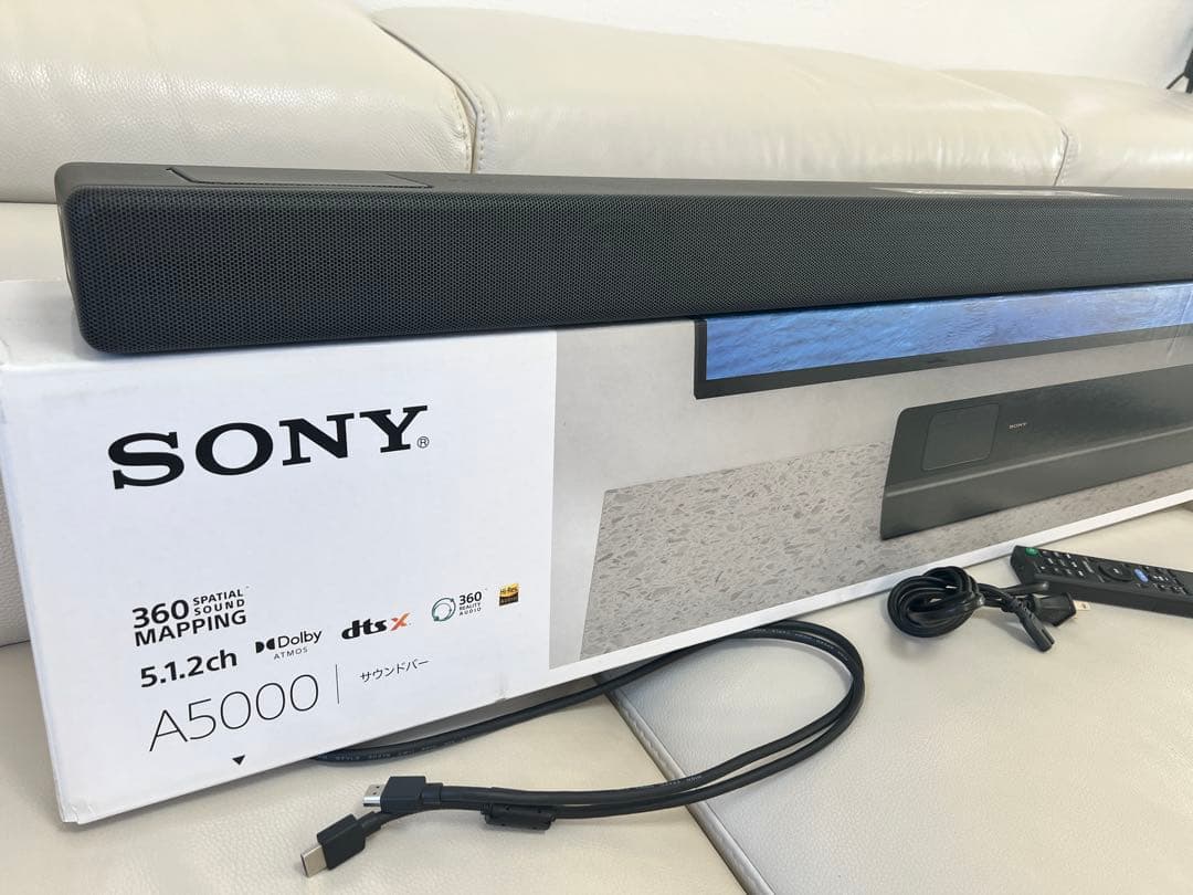 美品！SONY HT-A5000 5.1.2ch サウンドバー