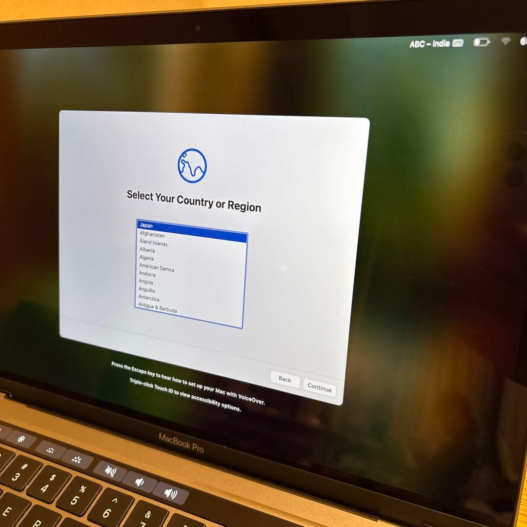 MacBook Pro（2020）13インチ