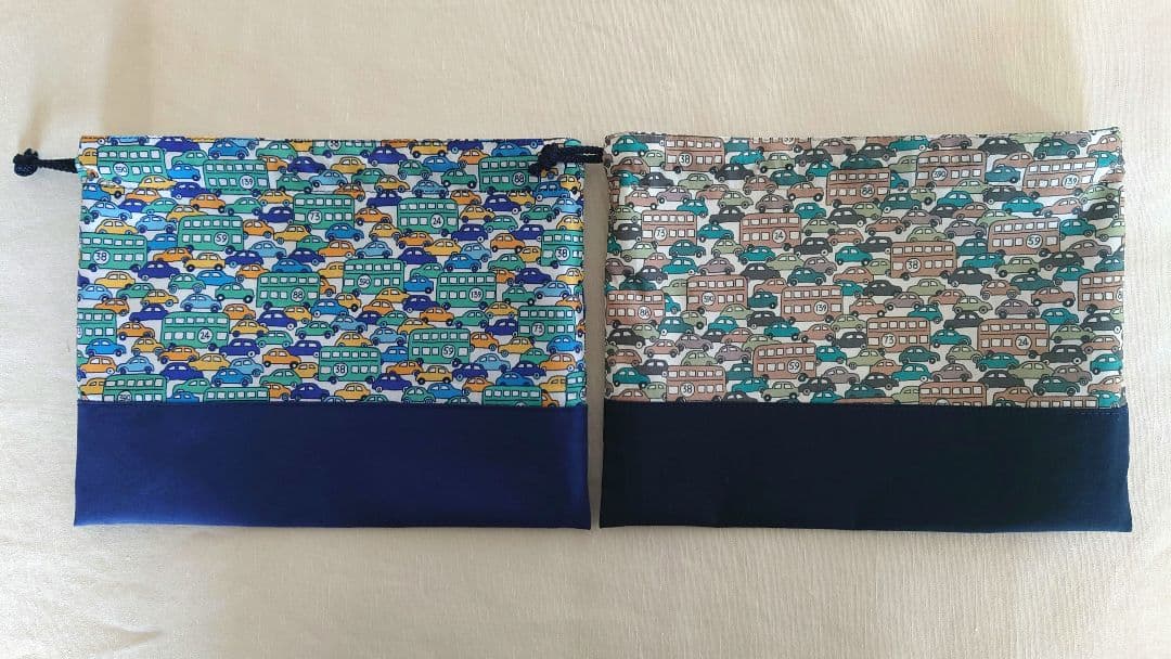 【専用ページ】リバティ〈CARS〉キルティング　レッスンバッグ