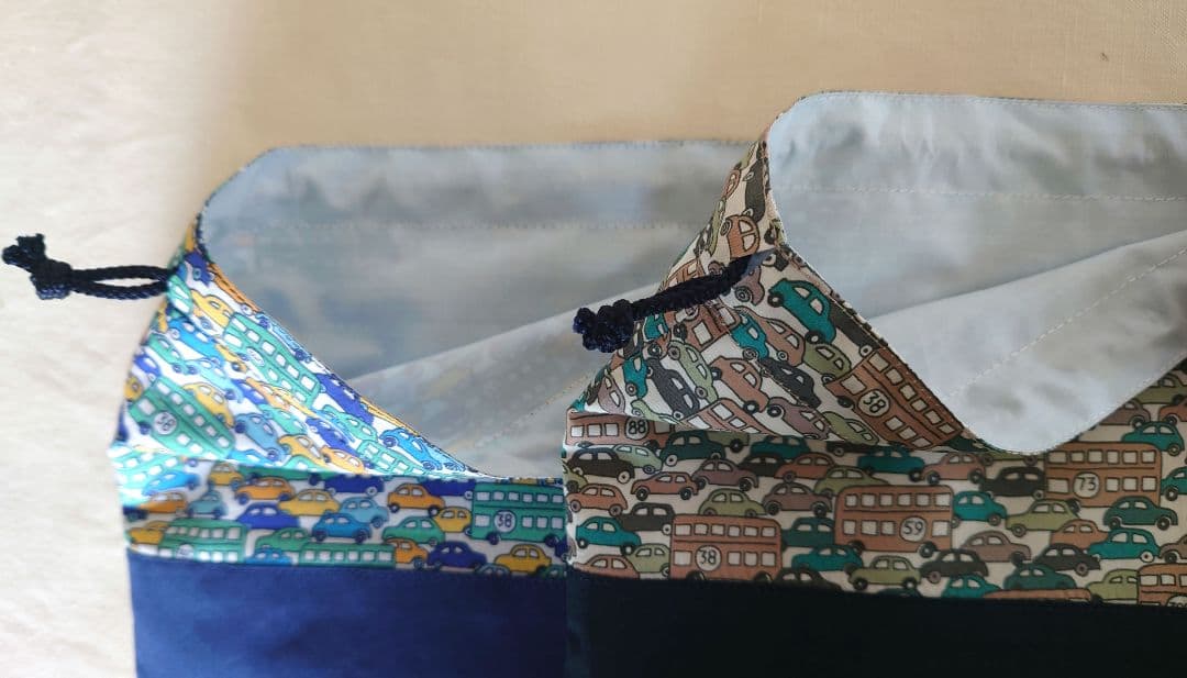 【専用ページ】リバティ〈CARS〉キルティング　レッスンバッグ