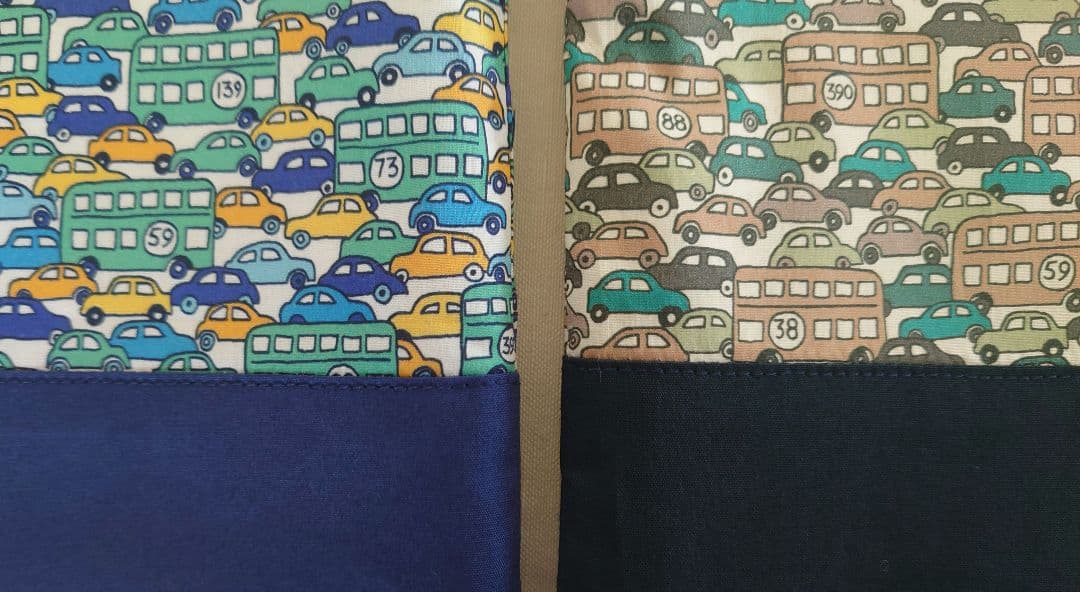 【専用ページ】リバティ〈CARS〉キルティング　レッスンバッグ