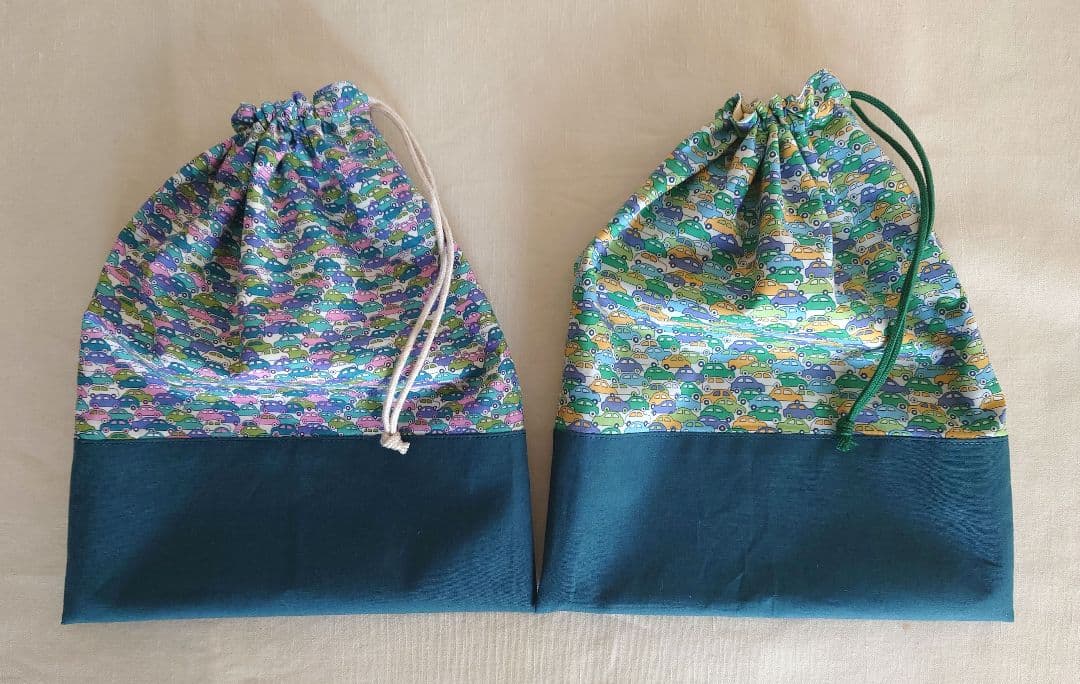 【専用ページ】リバティ〈CARS〉キルティング　レッスンバッグ