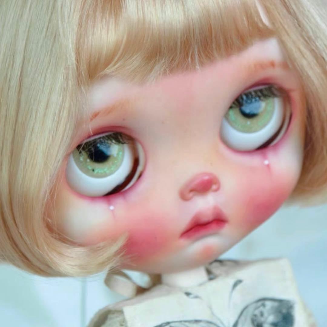 カスタムブライス 作家様 ドール 人形 キラキラ 幼い かわいい CryBaby