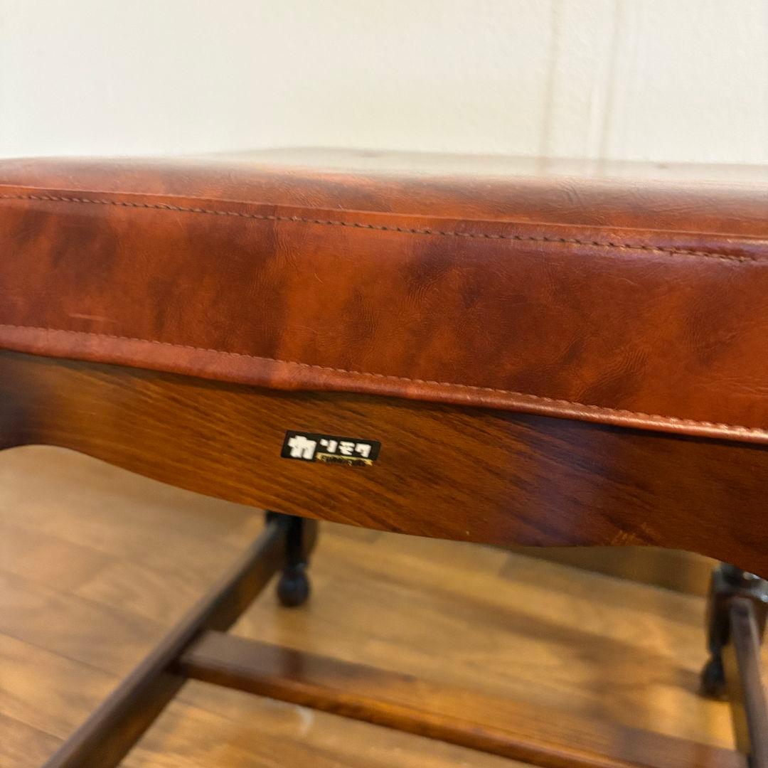 ヴィンテージ　レトロ　オールドカリモク　カリモク　ラダーバックチェア　古民家