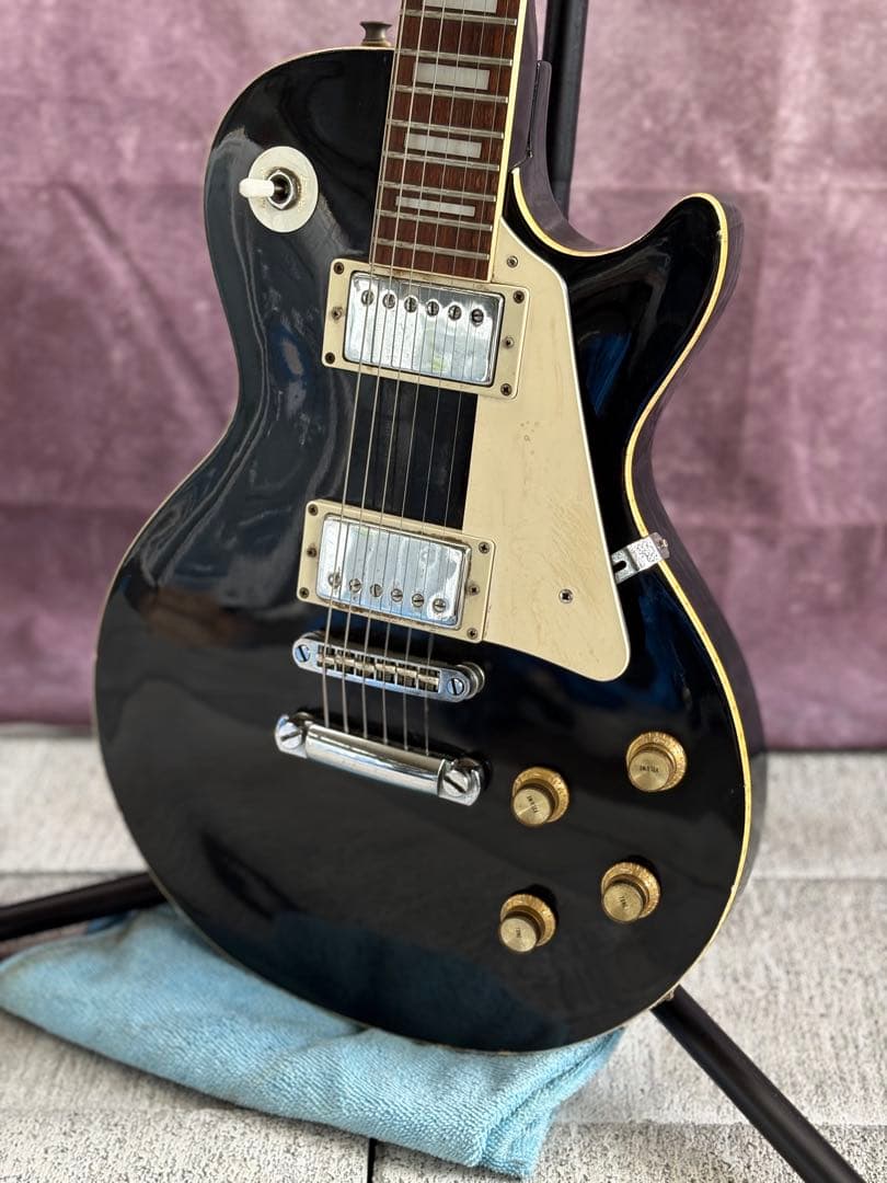 餅*読様 Westminster ブラック エレキギター レスポールスタイル