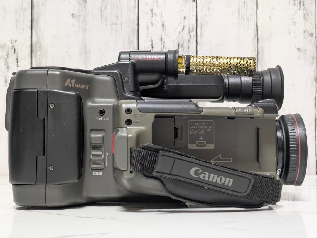 【動作品】Canon　A1 MARK Ⅱ　A1M2　Hi8　8mm対応　希少