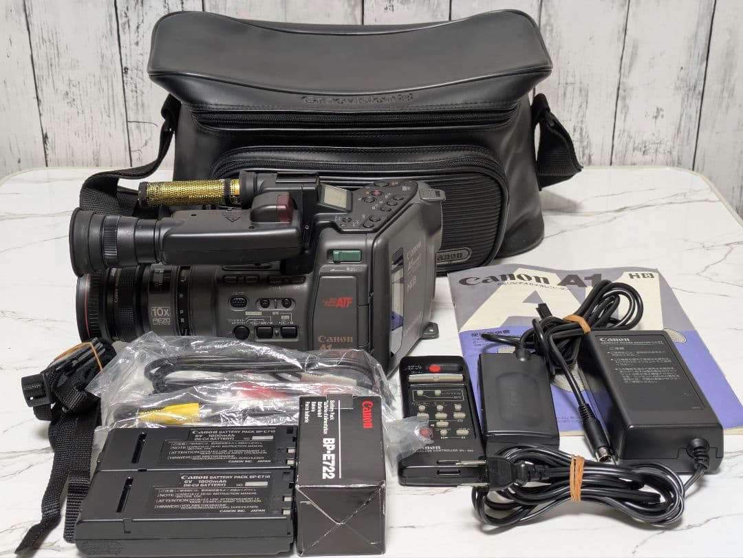 【動作品】Canon　A1 MARK Ⅱ　A1M2　Hi8　8mm対応　希少