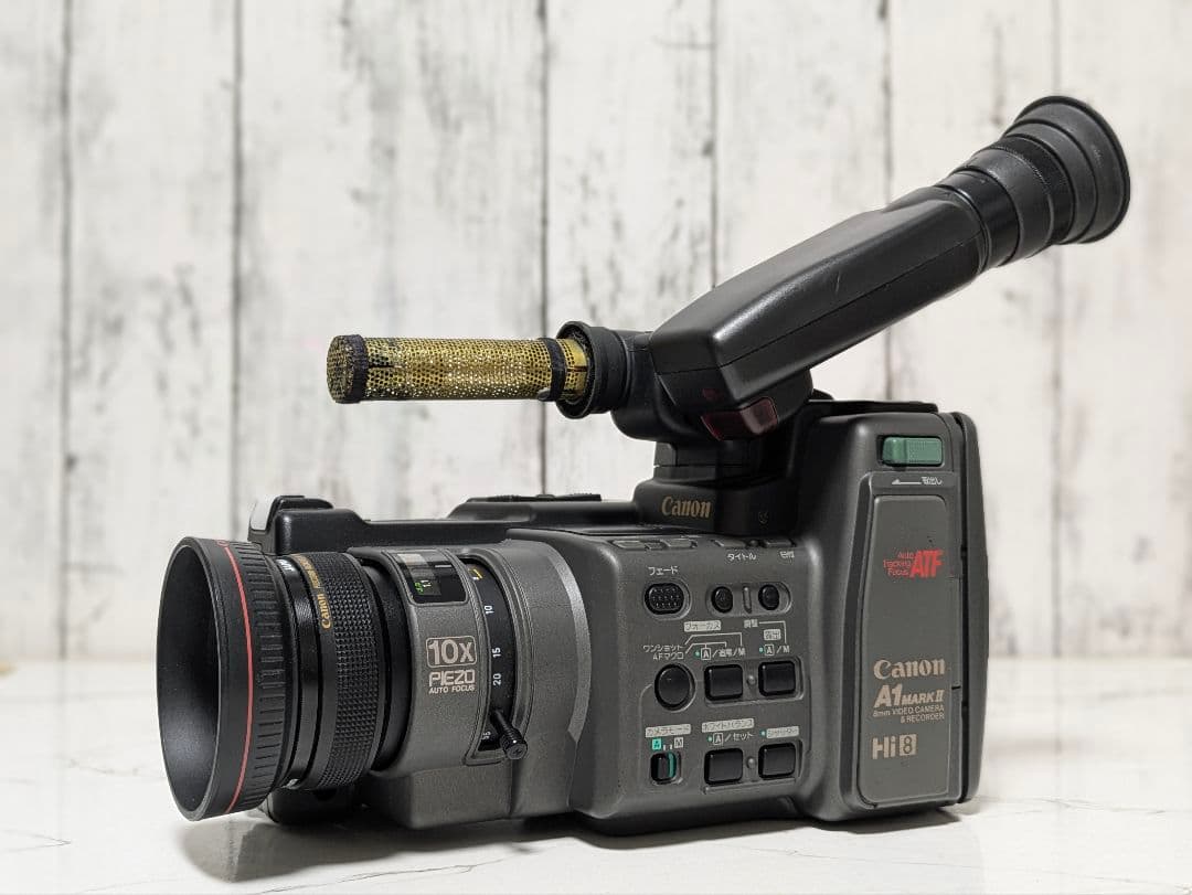 【動作品】Canon　A1 MARK Ⅱ　A1M2　Hi8　8mm対応　希少