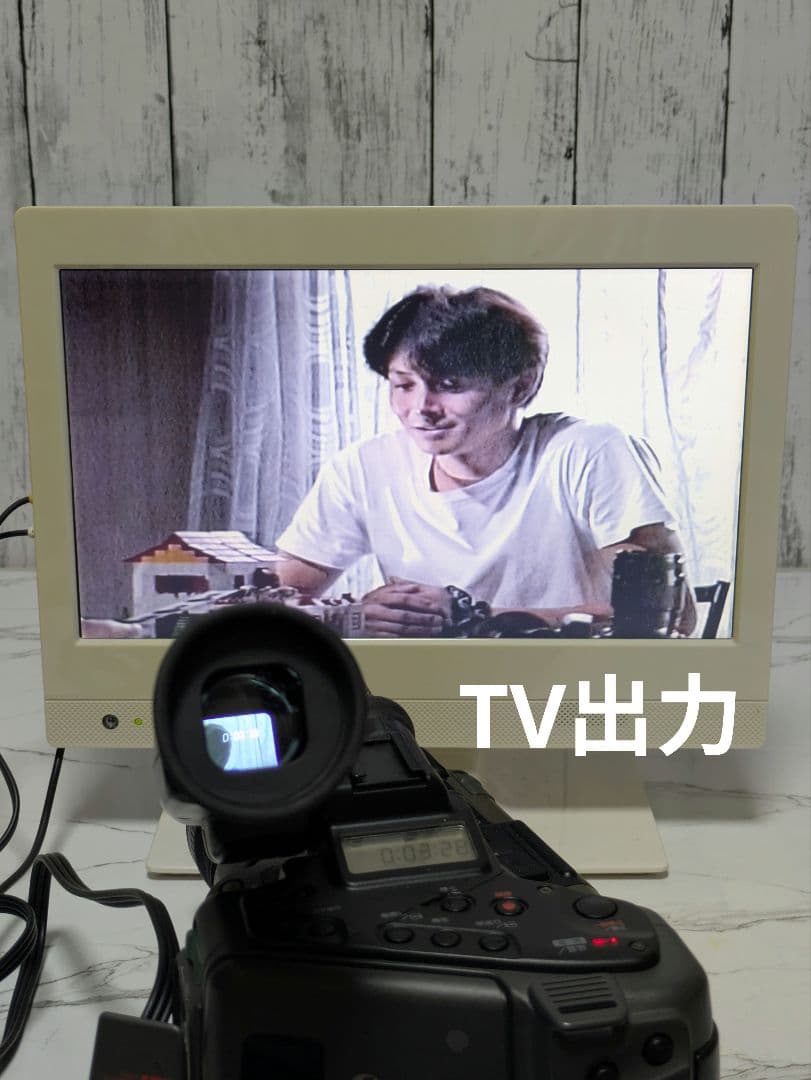 【動作品】Canon　A1 MARK Ⅱ　A1M2　Hi8　8mm対応　希少