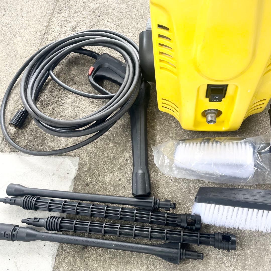 HIDAKA ヒダカ 家庭用高圧洗浄機 HK-1890 60Hz 付属品多数