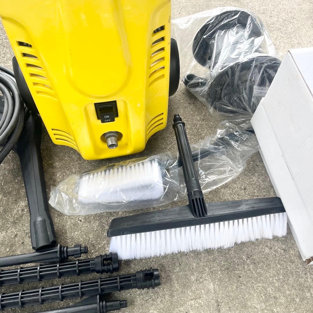 HIDAKA ヒダカ 家庭用高圧洗浄機 HK-1890 60Hz 付属品多数